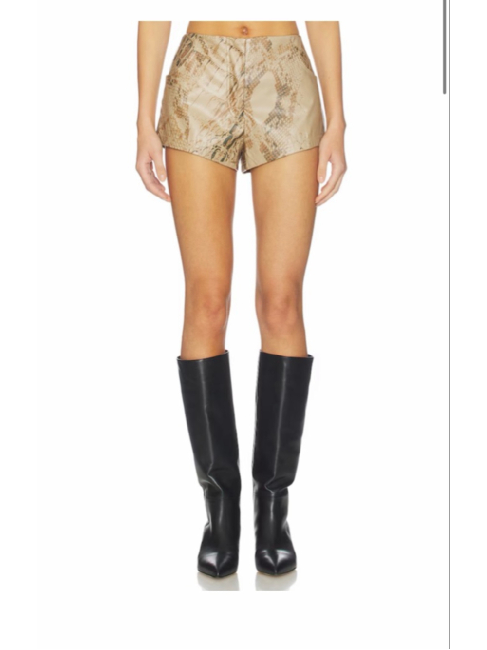 BY DYLN| Brayden Micro Short in Scale Print Snake Skin| NWT| Med